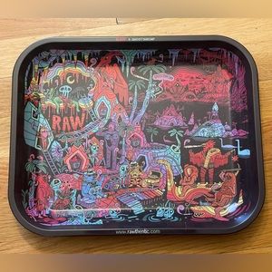 Raw Rolling Papers Large Rolling Trey 13.5x11in